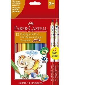 LAPIS DE COR JUMBO C/12 CORES