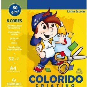 PAPEL COLORIDO CRIATIVO 80GR A3 CANSON